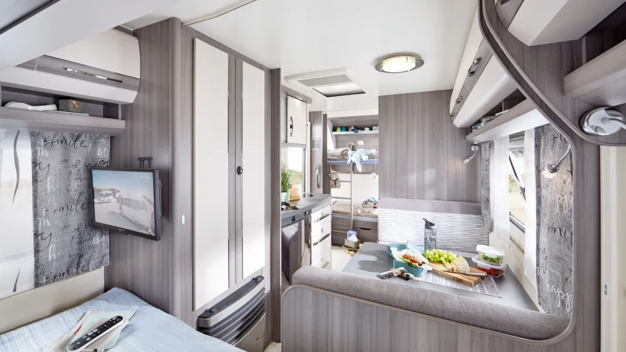 caravan family interior