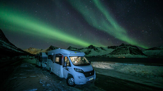 Aurora Borealis Attracts in the Nordics